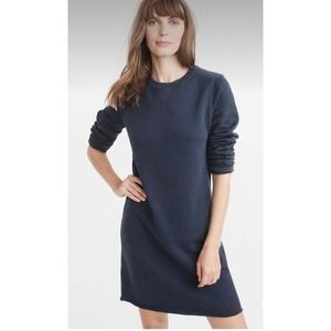Abercrombie &‎ Fitch Navy Blue Sweater Lounge Dress Long Sleeve Size XS